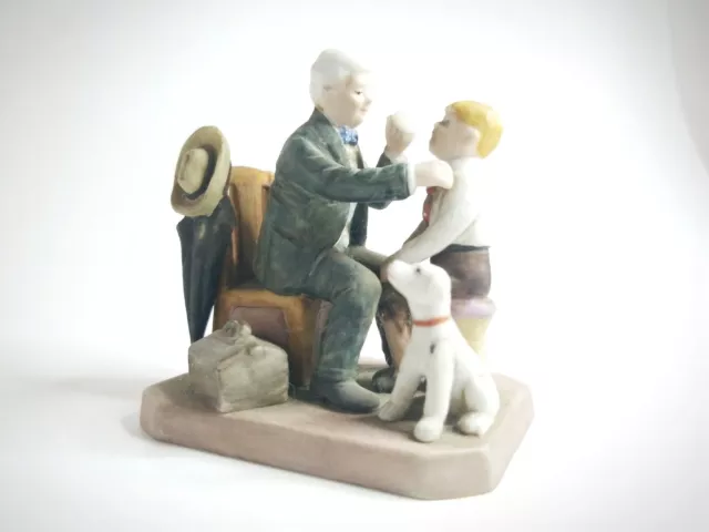 1984 The Country Doctor By Norman Rockwell Figurine