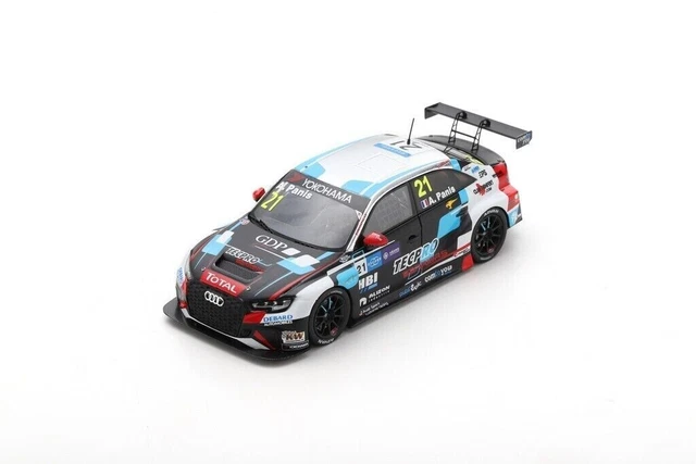 Audi RS 3 LMS TCR WTCR Macao Guide Course 2018 SA204  Edition Limitée 1/43 Spark