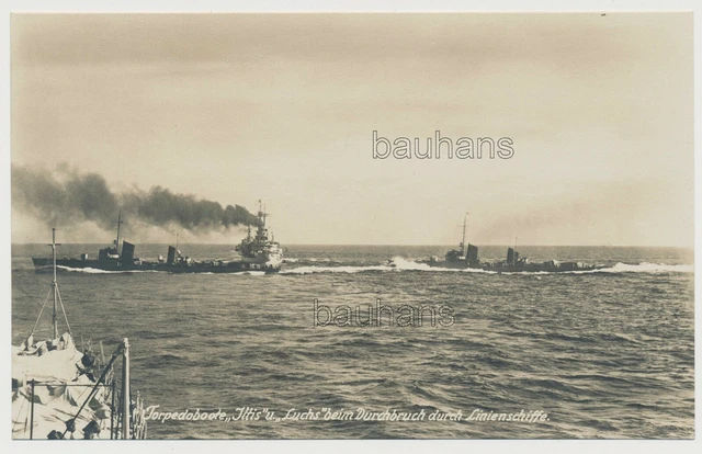 FOTO/AK MARINE TORPEDOBOOTE Iltis und Luchs navy (763x) EUR 7,00