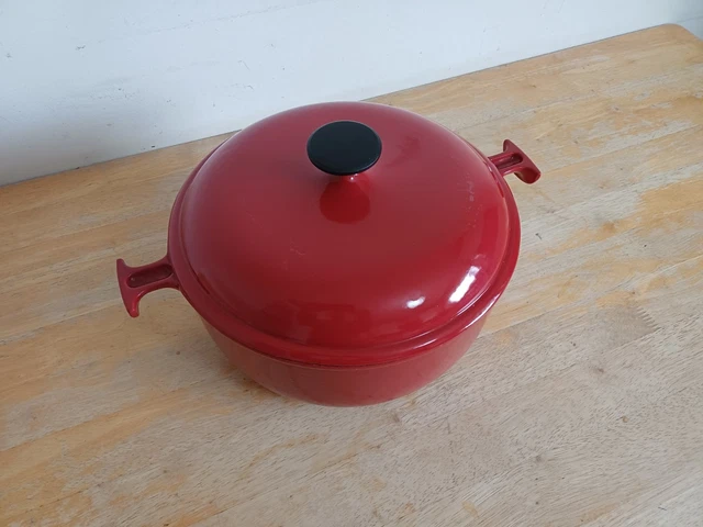 PLAT ENZO MARI La Mama Design Fonte Émaillée Plat Gratin Four Le Creuset N° 29 🥘 EUR 45,00 - FR