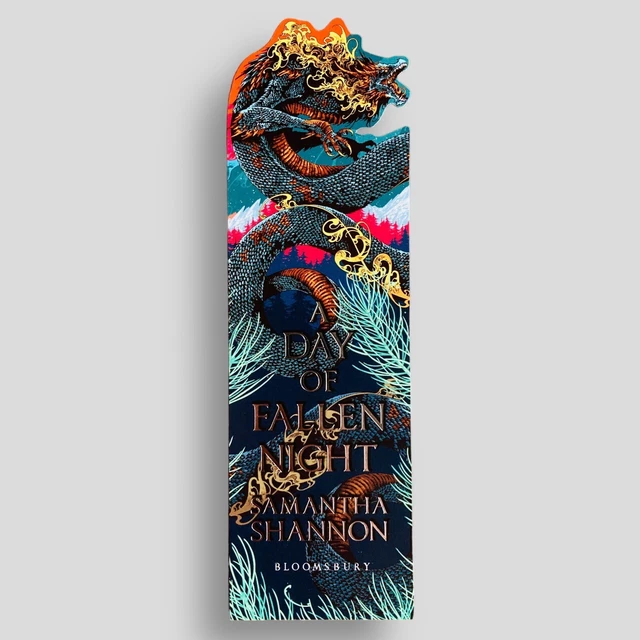 A Day Of Fallen Night S. Shannon Collectible PROMOTIONAL BOOKMARK -not the book