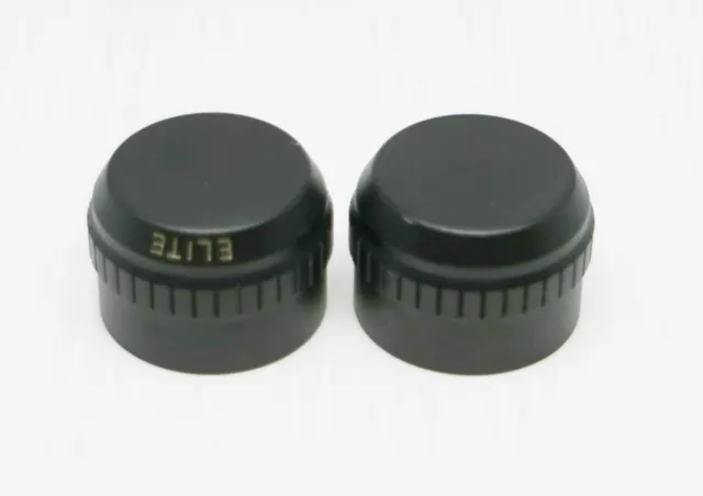 Bushnell Elite Black Matte Scope Windage & Elevation Turret Caps 22 x 17 x 16mm