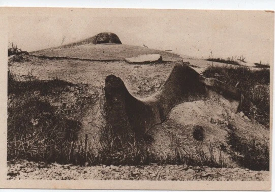 CPA - FORT DE VAUX - Observatoire d'Artillerie face à la plaine de la Woëvre
