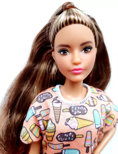 Mattel Barbie looks Nr 15  +Fashionistas 56  Hybrid doll aus Mode Konvult Sammlu
