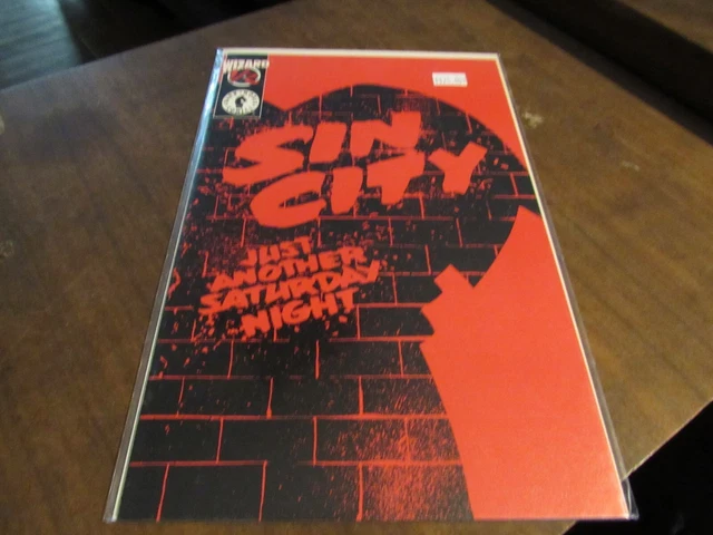 Sin City Just Another Saturday Night Wizard 1/2 Mail Away In Comic Book COA