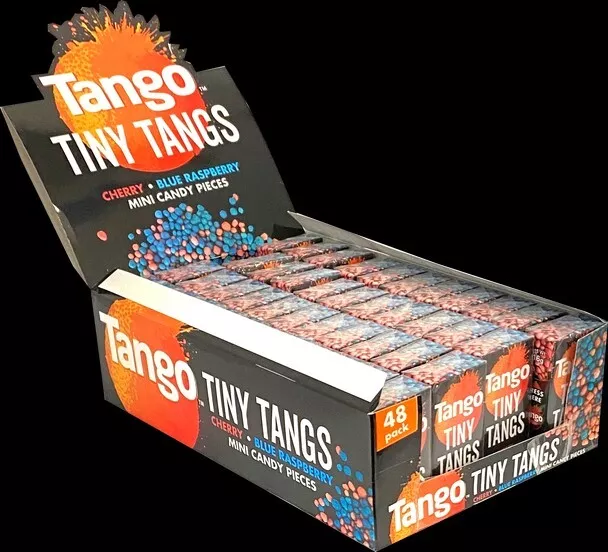 Tango Cherry Sherbet Shockers Soft Chew 72 x 11g Bars Party Sweets Kids  Treats