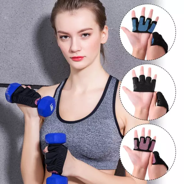 Gym Gloves Fitness Weight Lifting Gloves Body Building Training Sports Cyc 6T2W