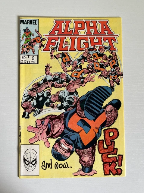 Alpha Flight #5 Marvel Comics December Dec 1983 (VFNM)