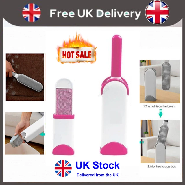 Pet Dog Cat Hair Fur Wizard Remover Reusable Sofa Clothes Lint Cleaning Brush UK