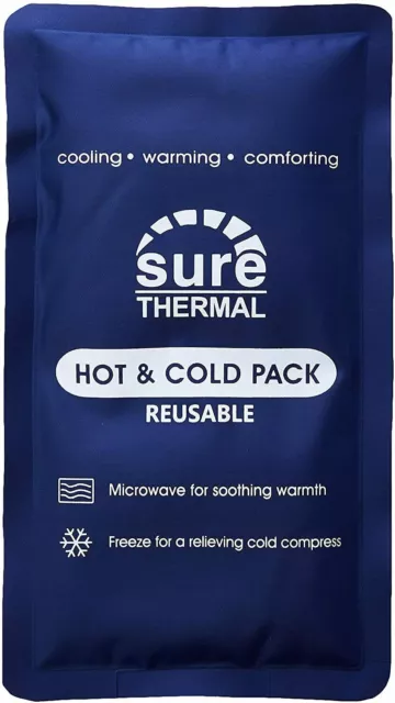 Sure Thermal Luxury Reusable Hot & Cold Ice Gel Pack First Aid Medical Sports