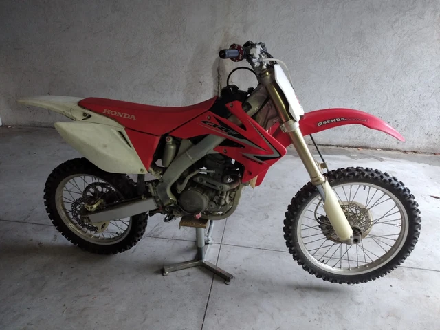 moto da cross honda 250 crf