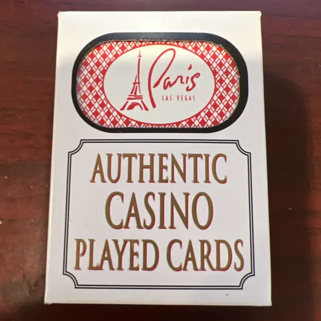 Paris Las Vegas NV Casino Playing Cards