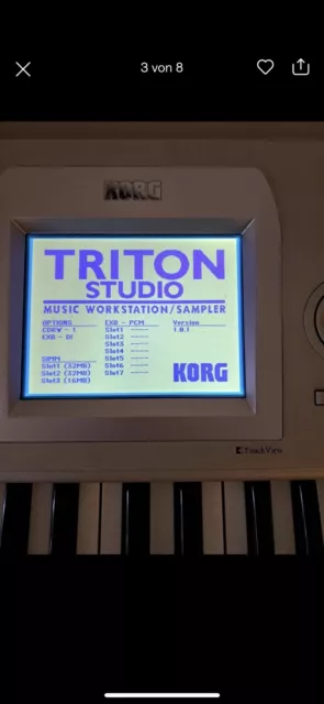 Korg Triton Studio 61 Tasten 80 MB RAM 3
