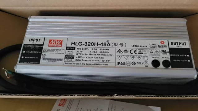 MeanWell LED Netzteile HLG Serie IP65  Trafo Treiber Stromversorgung