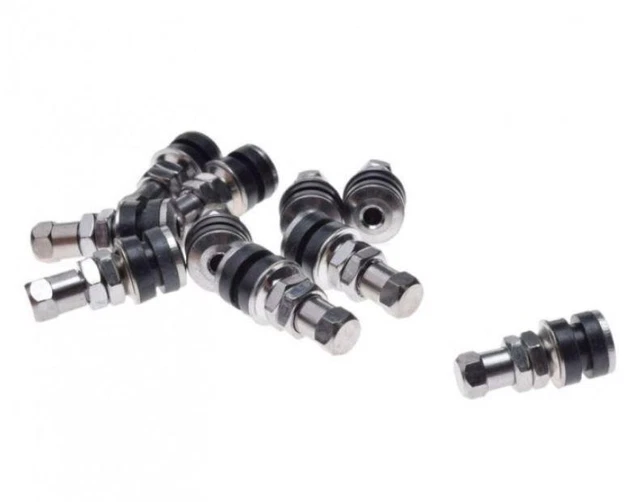 10x Rollerventil 35mm Avvitare la Valvola Dritto per Cerchione Motorino Atv Quad