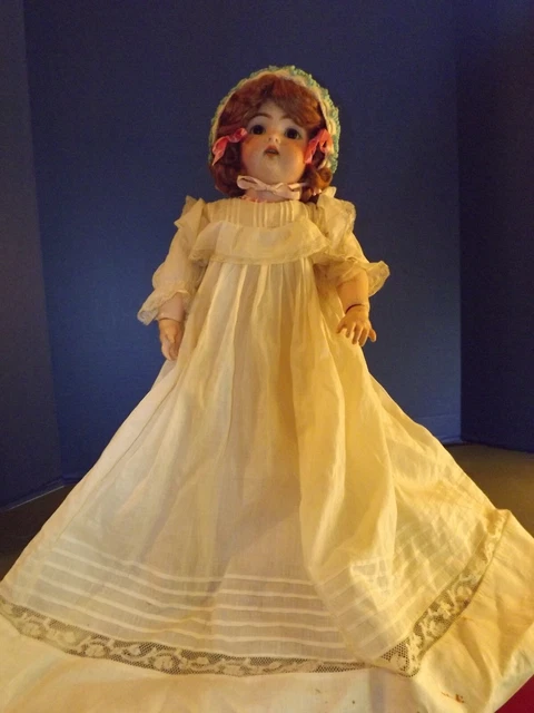 Antique 1890's K & R (Kammer & Reinhardt) German Bisque Doll-18" -Jointed/Sleepy Antique 1890's K & R (Kammer & Reinhardt) German Bisque Doll-18" -Jointed/Sleepy