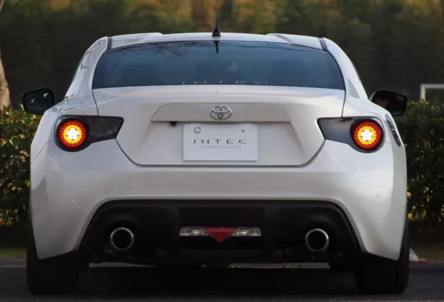 INTEC Japan Carbon Smoke LED Tail lights for Toyota 86  Subaru BRZ taillights