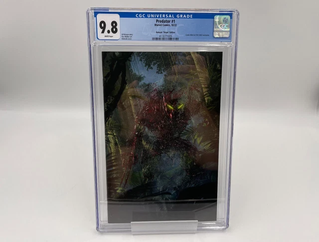 Predator #1 CGC 9.8 Rahzzah Virgin Variant C2E2 Exclusive Comic Mint Marvel 2022