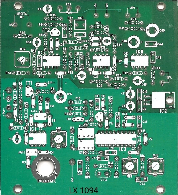 Kit Ricevitore Radio AM-FM 110-180MHz C.s. LX1295 - Nuova ELETTRONICA, Vintage NOS