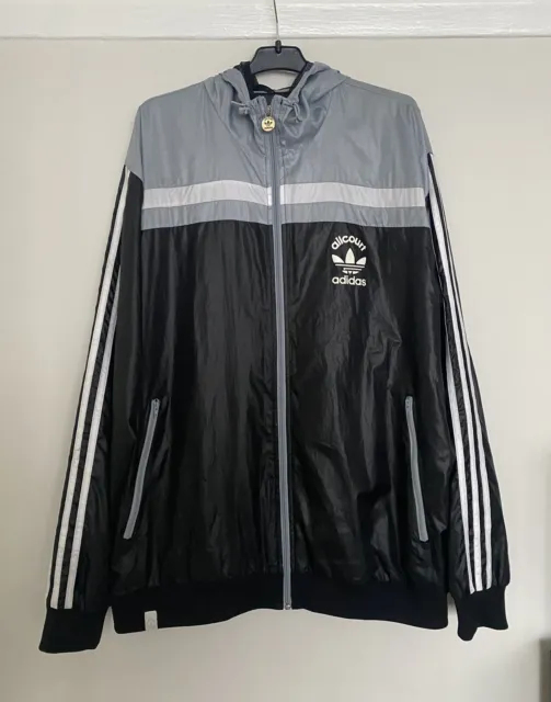 ADIDAS ALLCOURT TRACKSUIT jacket, size Large, L, reversible, Blue, £44.00 - PicClick