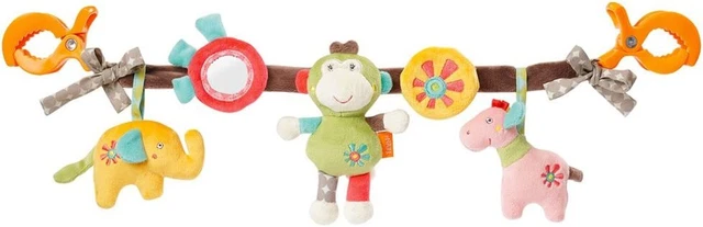 Fehn Safari Chaîne de Poussette Mobile Chaîne Avec Mignon Figurine