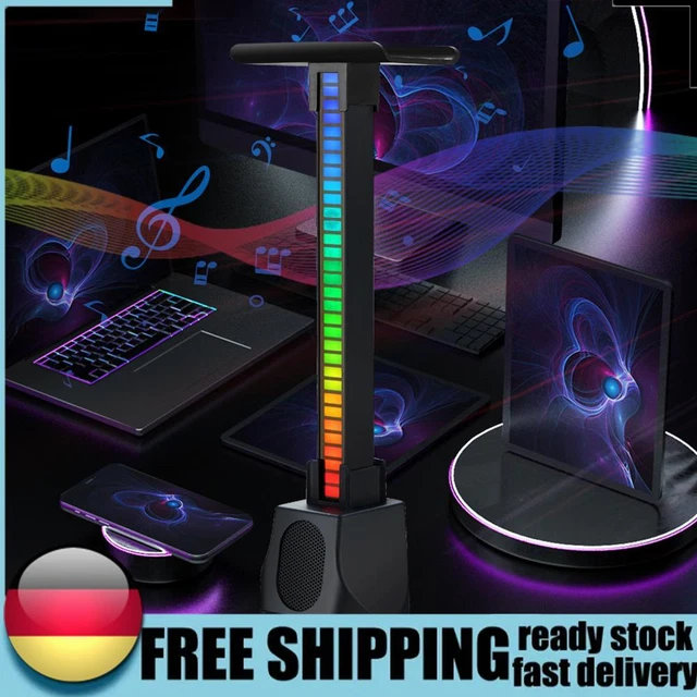 Plastic Atmosphere RGB Light Multifunctional Ambient Atmosphere Lamp for Desktop