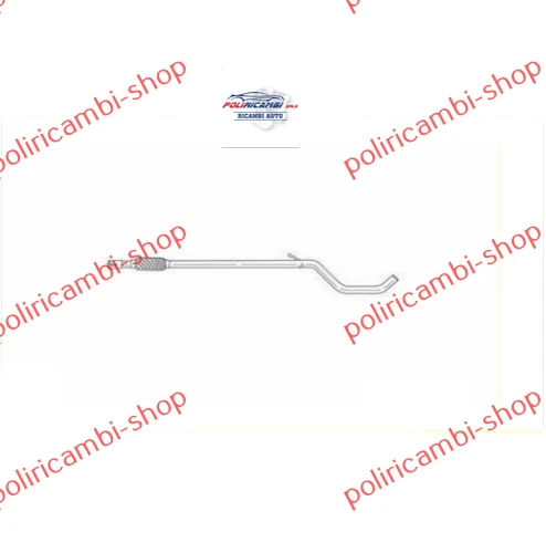 Tubi Gas Scarico Per Fiat Panda 169 1.2 2003 - 2023 60CV / 44kW Benzina - Foto 7