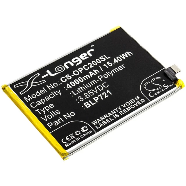 Battery for OPPO  R1941, Realme C2, Realme C2s, RMX1941, RMX1945   BLP721