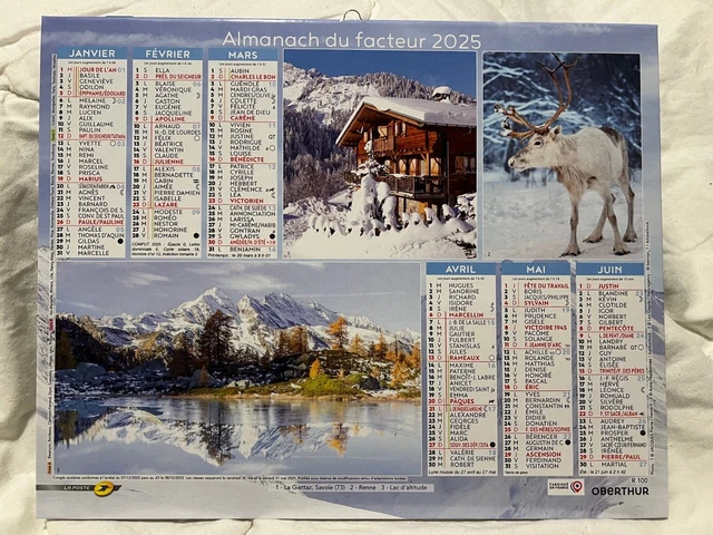Le Calendrier 2025 de la Poste : Un Aperçu des Thèmes, des Tarifs et de l'Impact Culturel