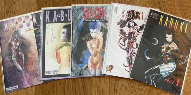 US Kabuki Collection David Mack Signiert 54 Hefte