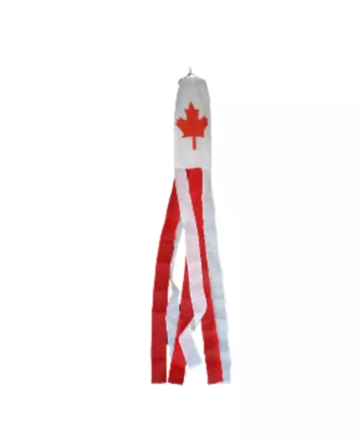 Canada Flag Windsock 5FT 150cm - Canadian Banner For Telescopic Pole