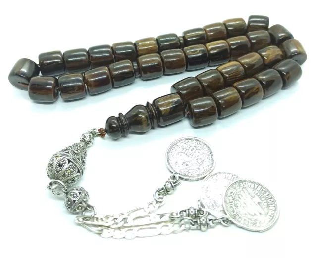 Bakelite Amber Sandalous Katalin Tesbih tasbih prayer Misbaha beads tesbih