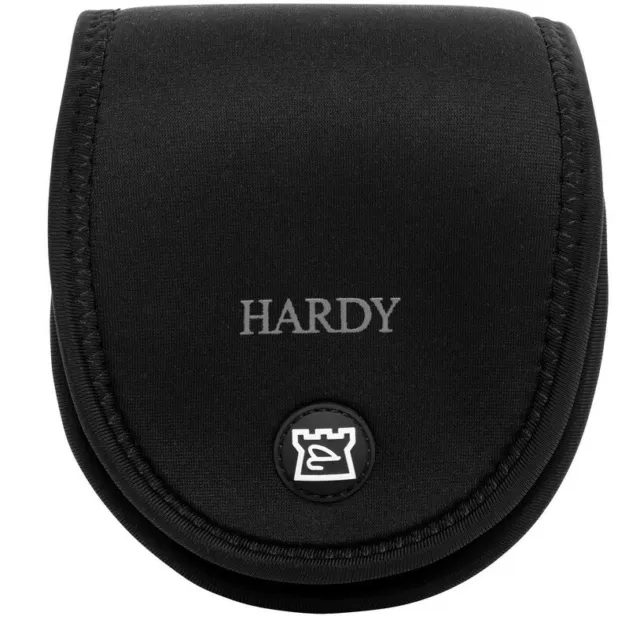 Hardy Neoprene Fly Reel Case Pouch Fishing 3 Sizes on or off rod