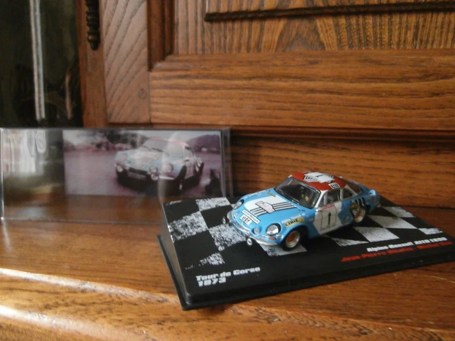 Alpine Renault A110 1800 Rallye – Tour De Corse 1973 – Solido 1/18