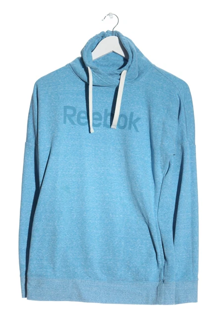 Felpa Reebok donna taglia DE 36 blu casual look