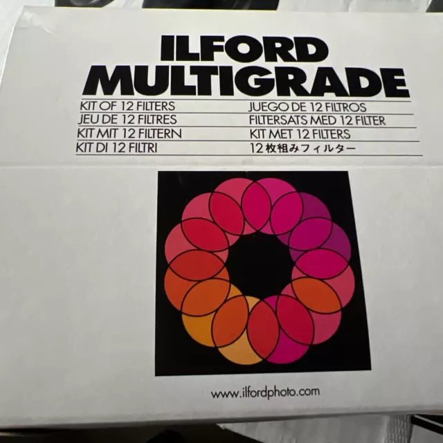 Ilford Multigrade Filter Kit Belichtung von Gradationswandelpapieren Filterkit