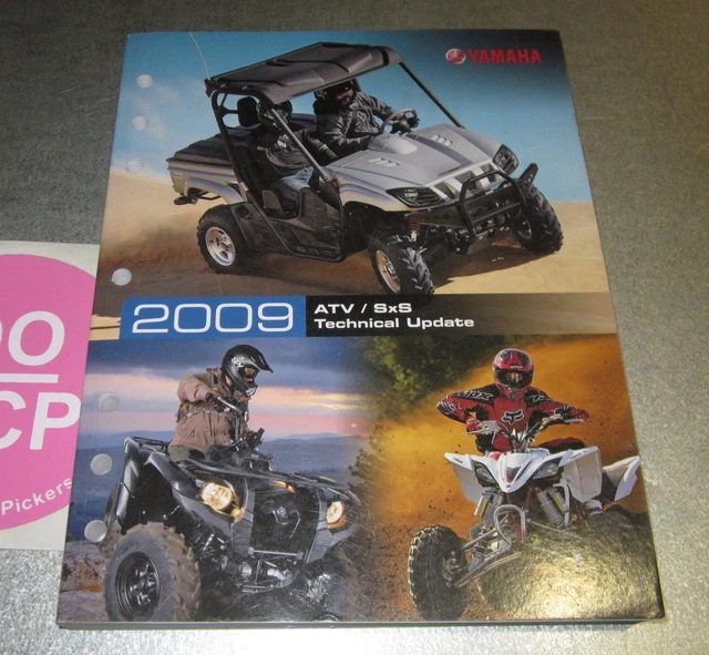 2009 Yamaha Atv / Sxs Technical Update Manual