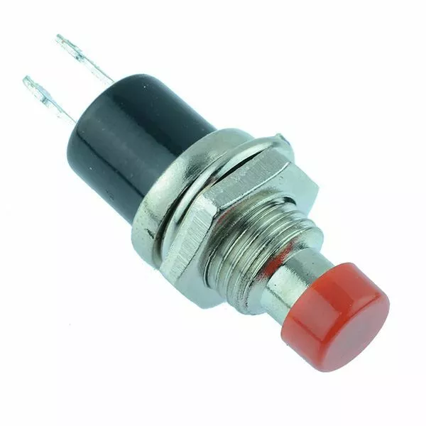 Off-(On) Miniature Momentary Mini Metal Push Button Switch SPST