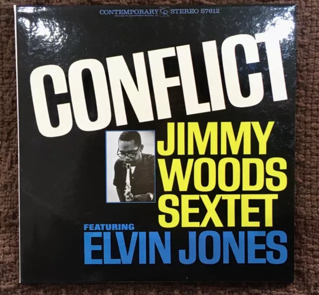 CONFLICT Jimmy Woods Sextet ft. Elvin Jones CD JAPAN New