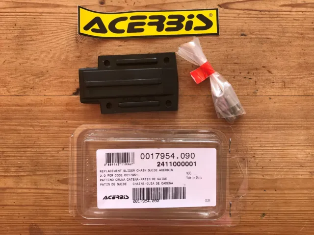 Acerbis Replacement Chain Guide  Slider Insert For Rm Rmz Acerbis Chain Guides