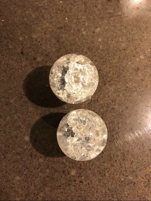 Boutons de porte en cristal verre diamant tiroir tiroir poignées de garde-robe