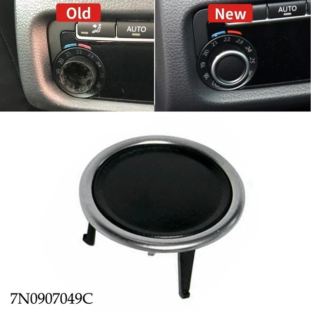 Auto Knopf Klimaanlage Klimaanlage Panel Knopf Taste Schwarz 7N0907049C
