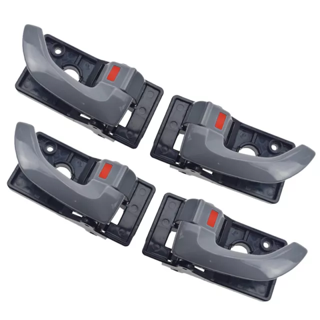 Interior Inner Inside Door Handle Set of 4 Fit For Hyundai Tucson 2006-2009