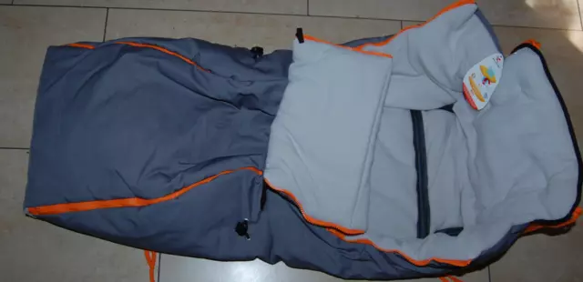 Winterschlupfsack mit Schlitzen Gr. 2 /M Otto Bock für Kinderwagen u. Rollstühle