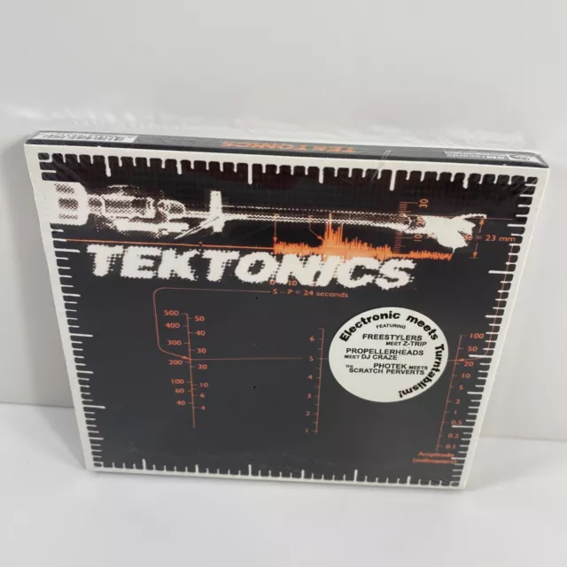 Tektonics: Electronic Meets Turntablism, Z Trip, DJ Craze (2000) CD New