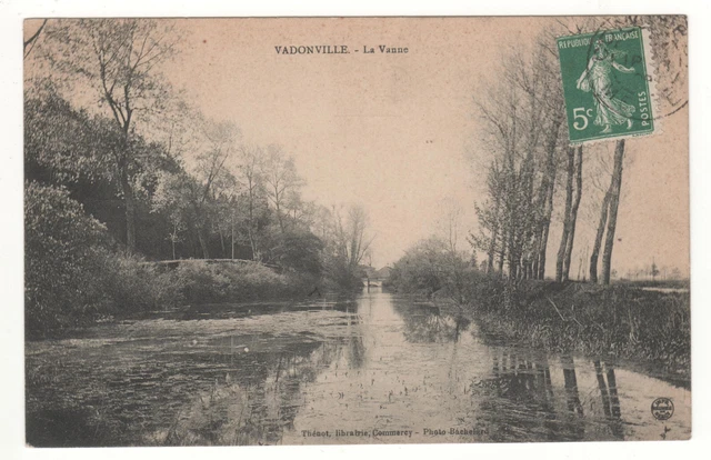 CPA 55 - VADONVILLE : LA VANNE (MEUSE) ÉCRITE en 1909