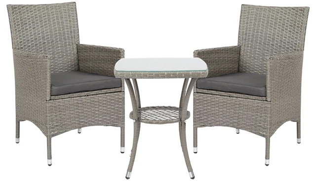 Balcony Table And Chair Set Small Apartment Balcony Table And Chairs Set Modern Garden Furniture Set Outdoor Patio Rattan Lounge Coffee Table Rattan Chair Bistro Table Set (Color : Table