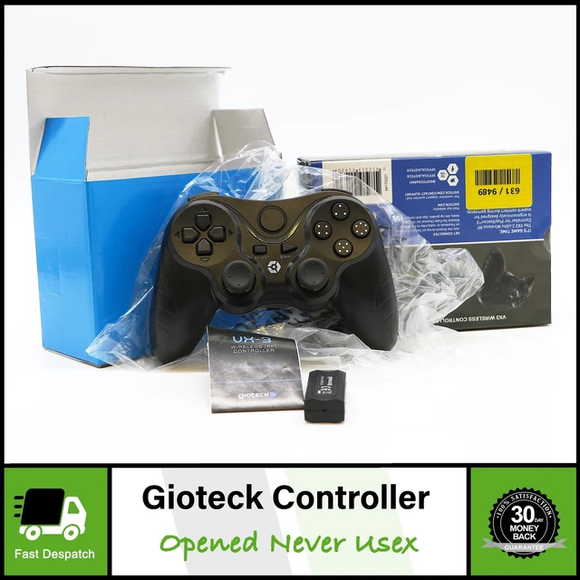 Gioteck Wireless RF Controller Game Pad VX3 PS3 | For PS3 | Boxed