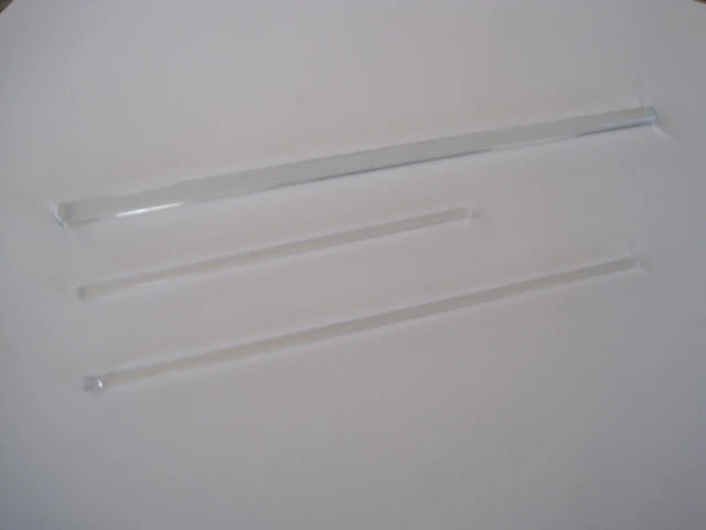Glass Chemistry Mixing Rods Lot 3