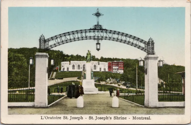 MONTREAL, CANADA ~ L'oratoire St. Joseph - St. Joseph's Shrine - VTG Postcard